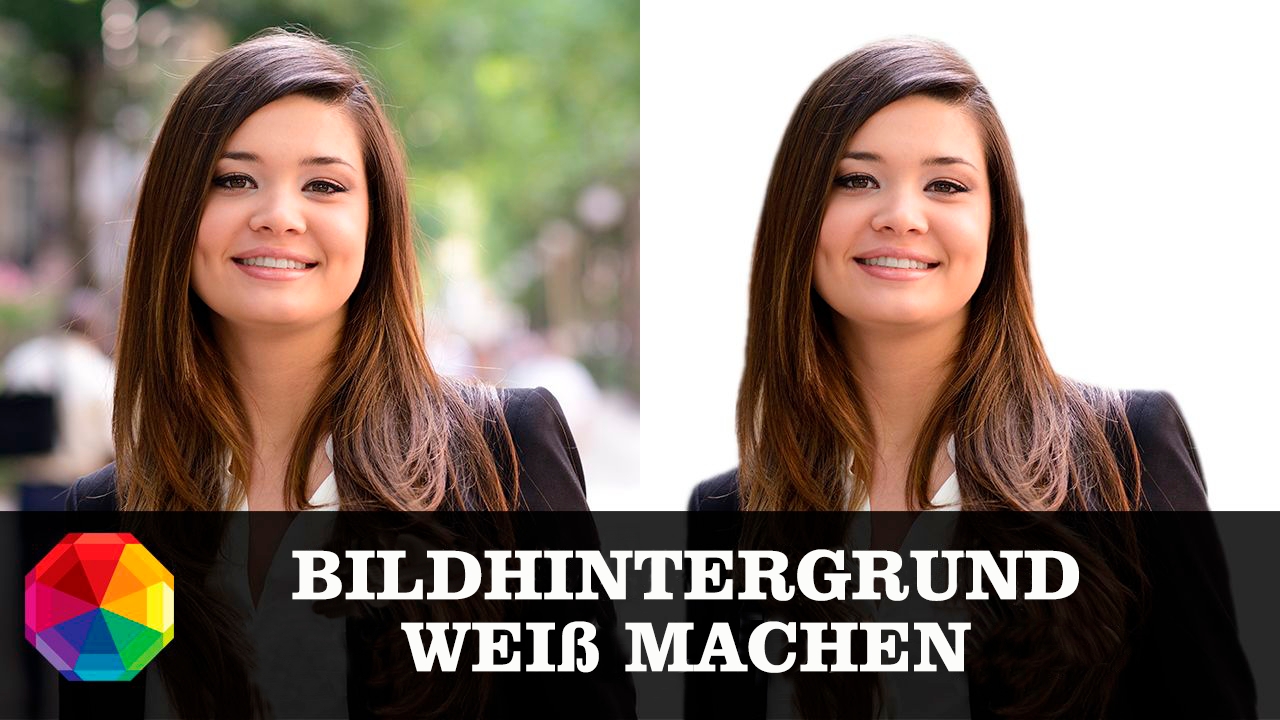 Ändern Sie den Bildhintergrund zu weiß mit PhotoWorks