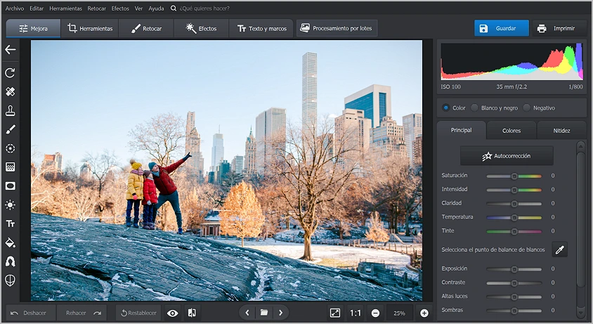 PhotoWorks, uno de los mejores programas para editar fotos para Windows 11