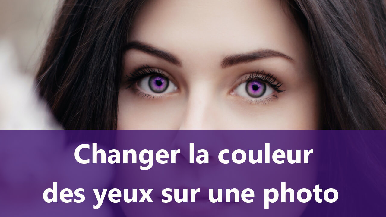 Comment changer la couleur des yeux sur une photo avec PhotoWorks - tutoriel vidéo