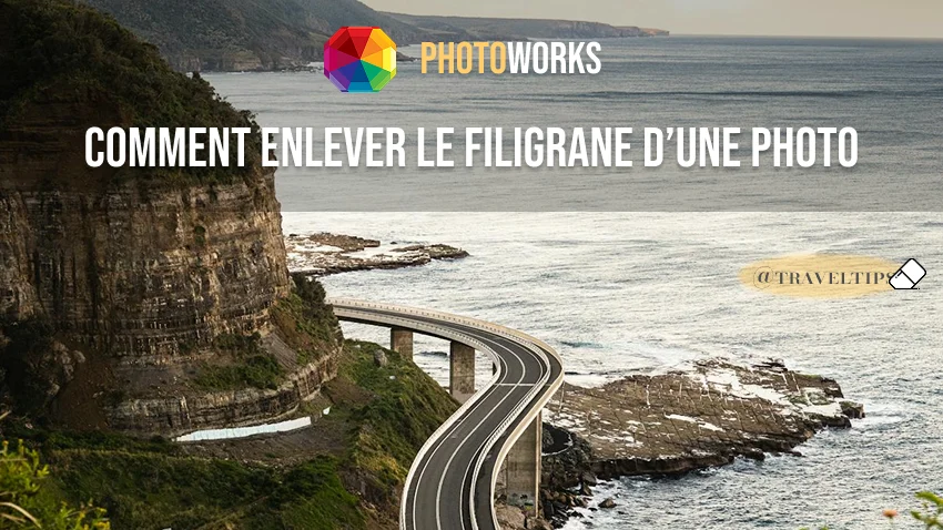 Comment enlever les filigranes d'une photo avec PhotoWorks