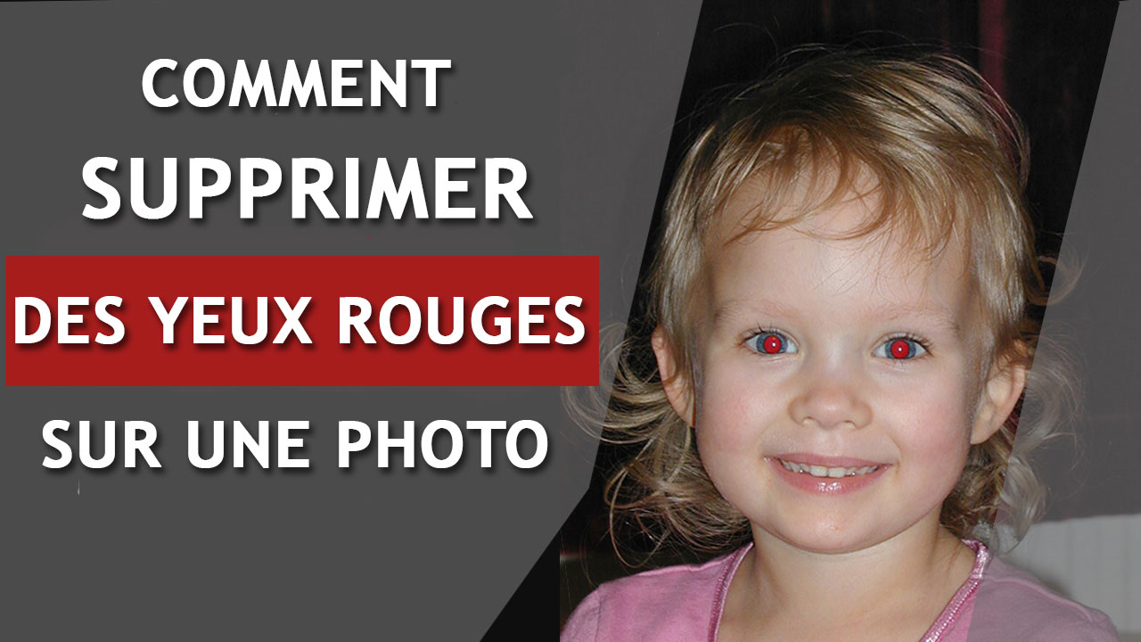 Enlevez les yeux rouges sur vos photos avec PhotoWorks