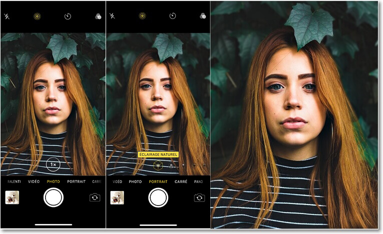 Floutez le fond sur iPhone avec le mode Portrait