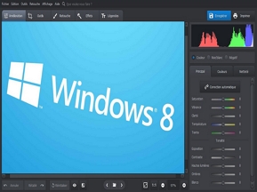 Logiciel de retouche photo pour Windows 8