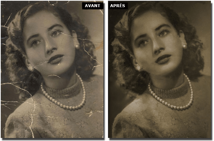 Restorer une photo ancienne dans PhotoWorks