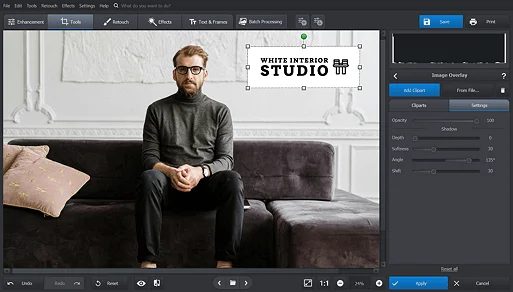 Comment mettre un logo sur une photo