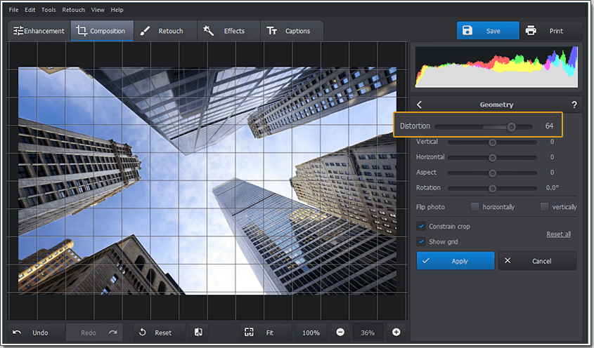 Fix distortion