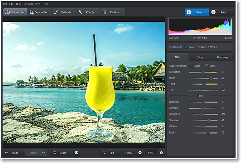 Easy to use image editor