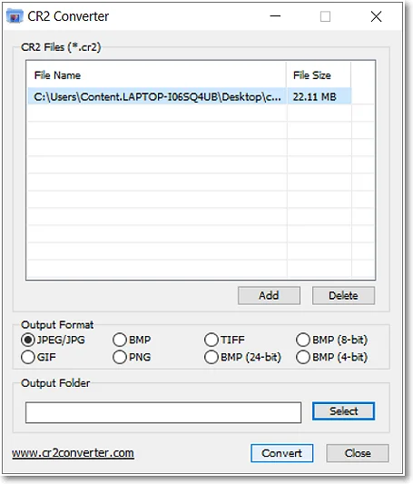 canon cr2 to jpg converter free software download