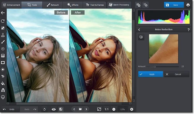 Edit a photo with an easy-to-use Photoshop alternative