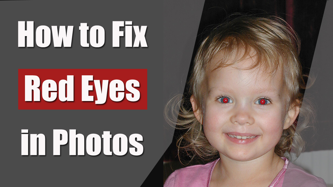 How To Get Rid Of Red Eyes In Photos Without Photoshop