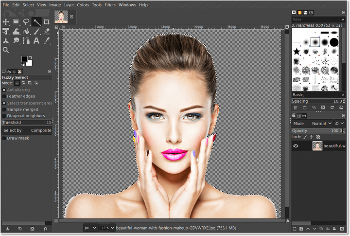 Art:How to get a transparent background using Photo Editor - YPPedia