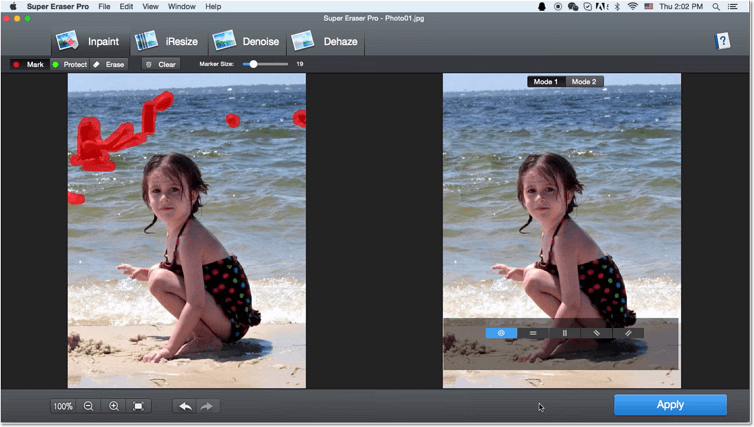 Remove unnecessary objects from images on Mac