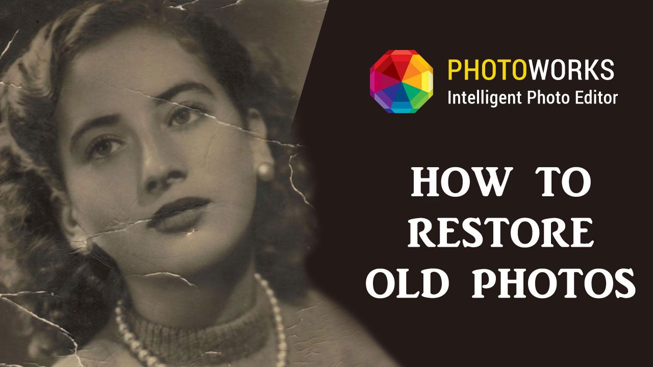 Restaure suas fotos danificadas com PhotoWorks