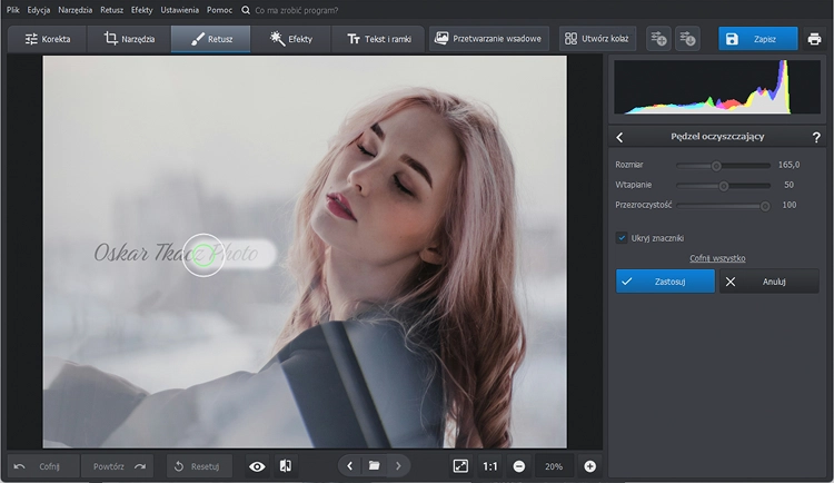 Maluj na znaku wodnym
