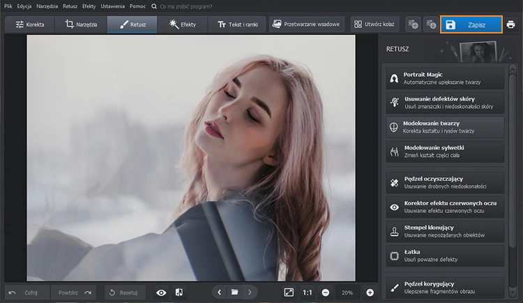 Zapisz swój obraz bez znaku wodnego