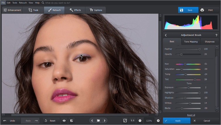 Makeup Editor For Perfect Portrait