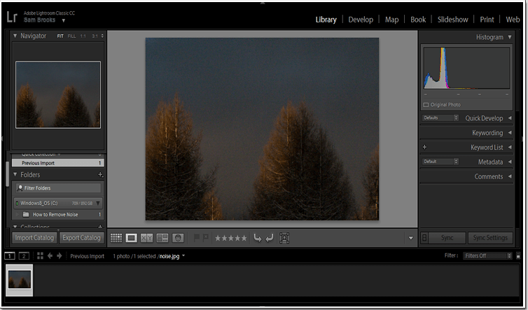 perfectly clear lightroom workflow