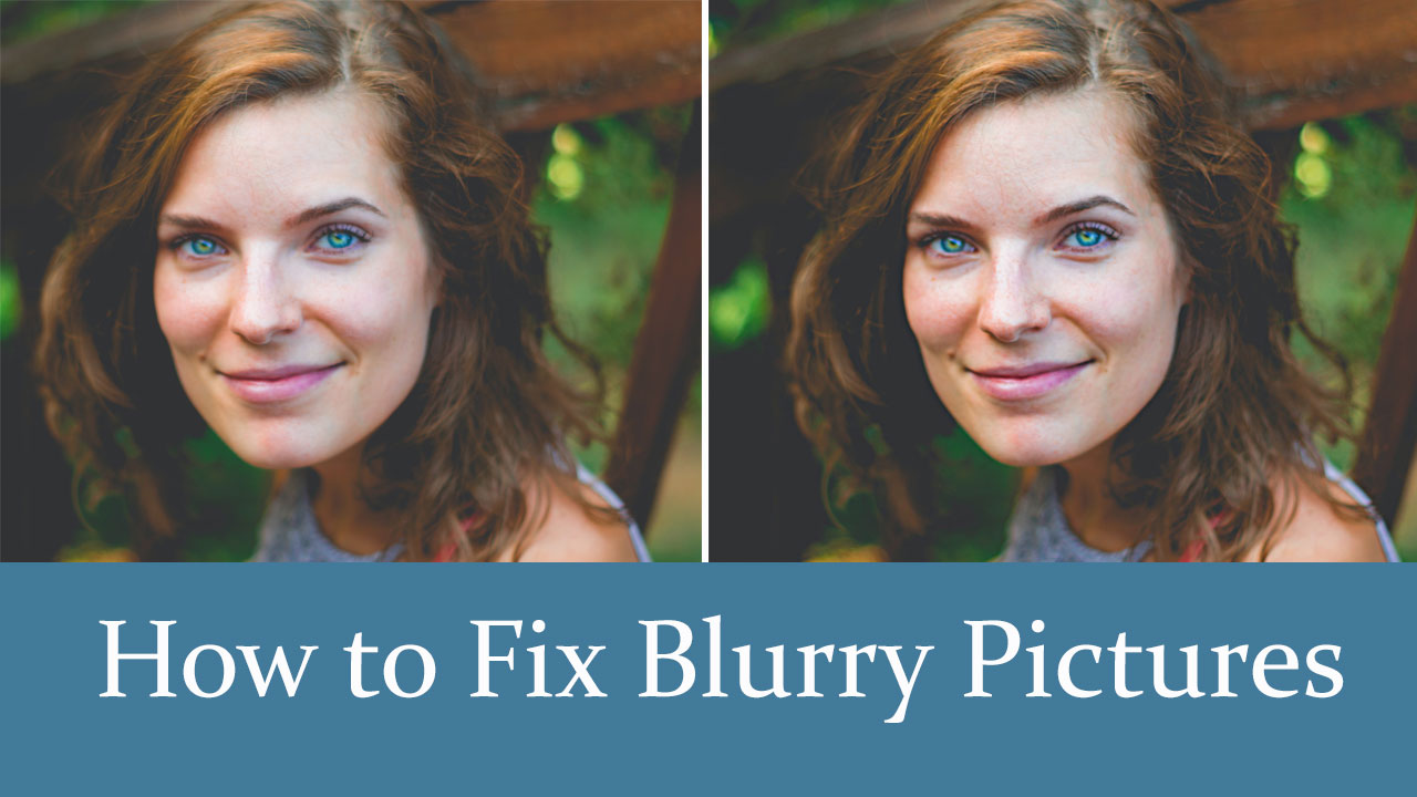 How to Fix Blurry Pictures? Sharpen Images Free in 1 Click!