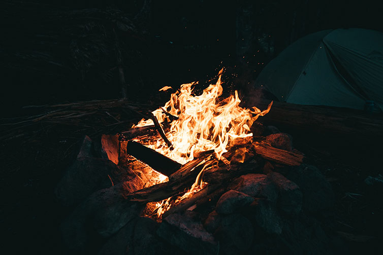 Tips for shooting bonfire