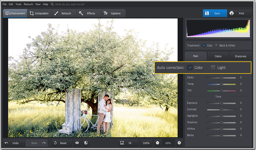 free photo color correction software