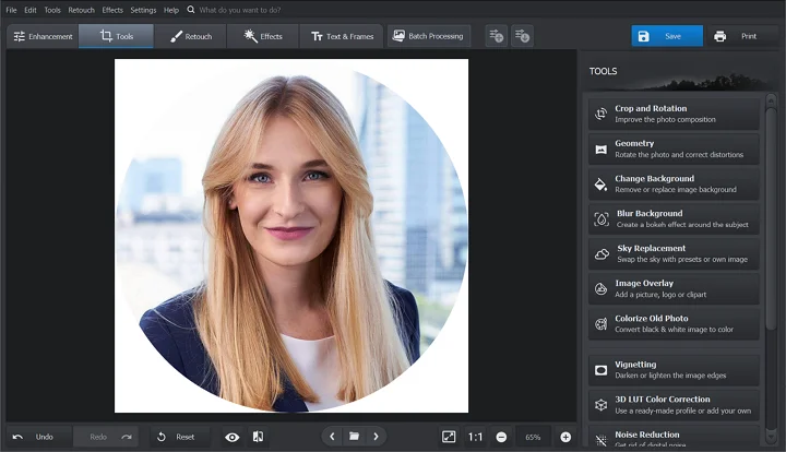 Export your circle image