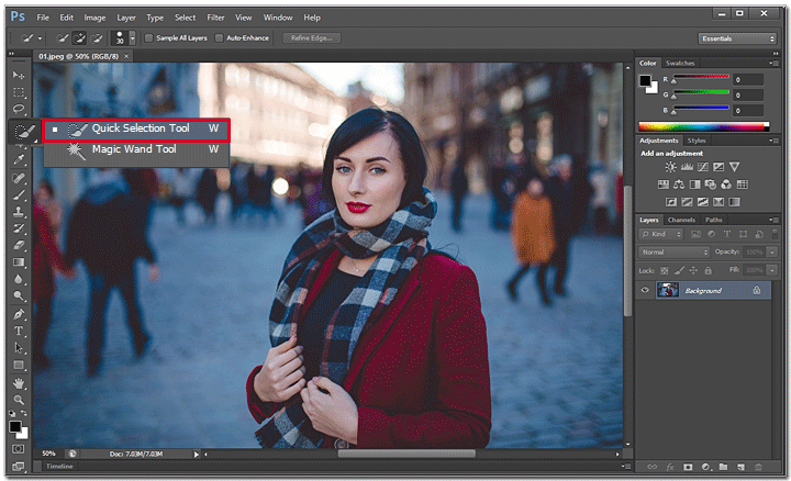 Make the background of an image or photo transparent / translucent, Online  Image Editor