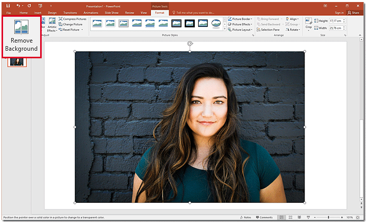 Make the background of an image or photo transparent / translucent