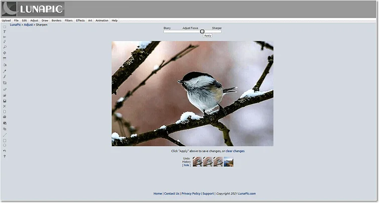 How to unblur images online