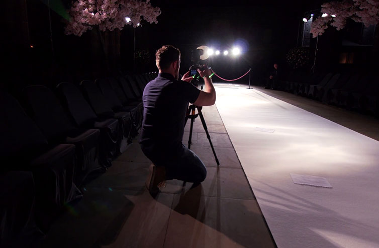 Preparations for night photography