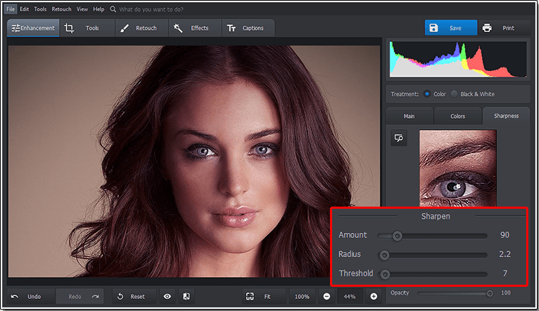 transparent and enhance photo editor app for pc