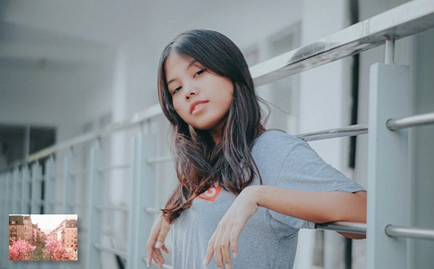 A picture with original colors