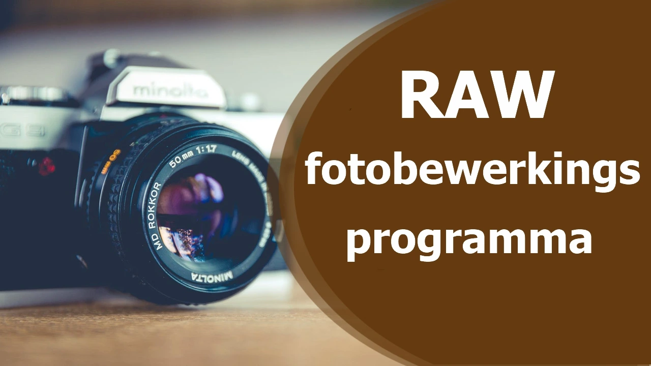 Hoe een RAW foto bewerken met PhotoWorks