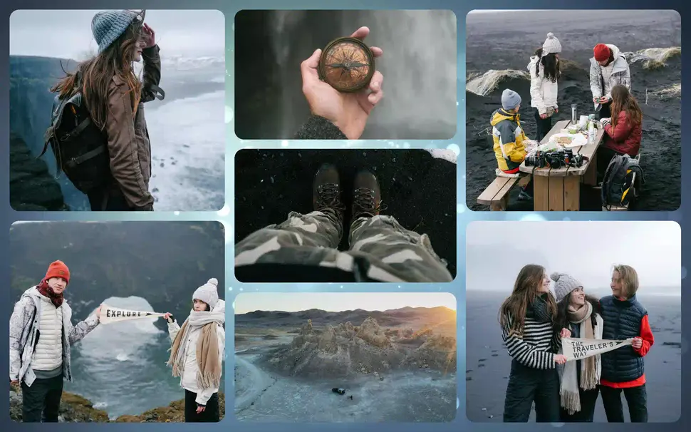 Kolaż zdjęć wykonany w programie do obróbki zdjęć